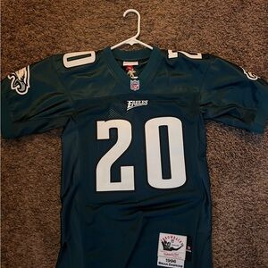 Mitchell & Ness Authentic Green Eagles Jersey